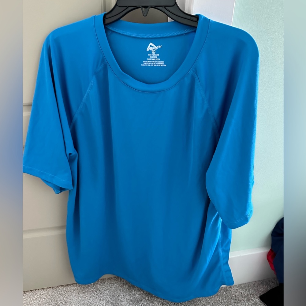 Kanu Surf Men's Short Sleeve UPF 50+ Swim Shirt